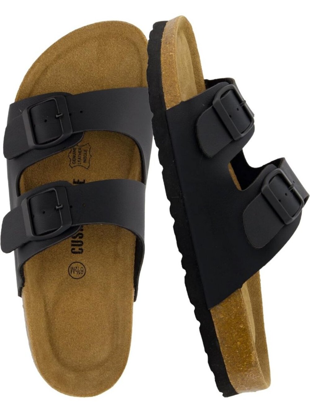 Comfortable Cork Slide Sandals for Women | Cushioned Footbed & Stylish Design